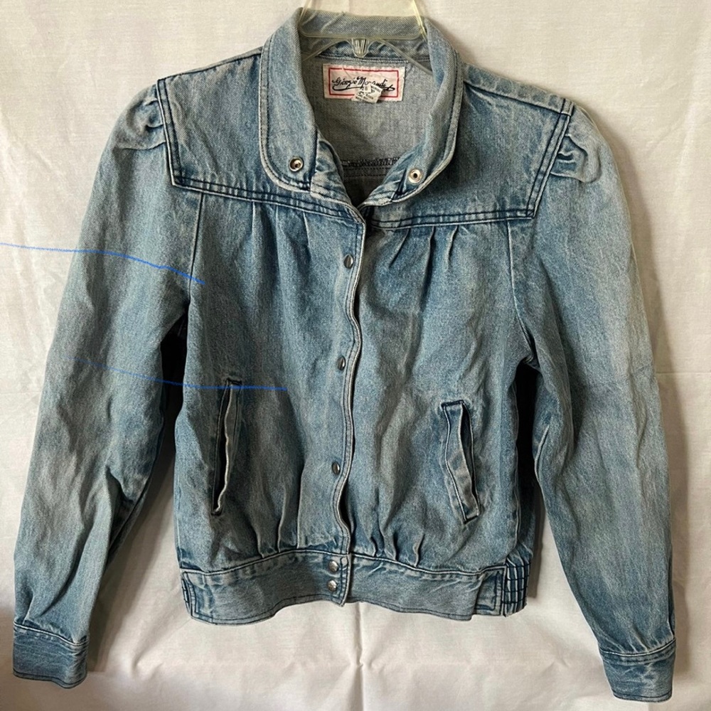 Giorgio Morandi Denim Jacket size S 100% Cotton